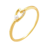 Women's New Simple Pearl Ring – Gifts for Her — 3