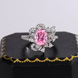 Special-interest Design Full Diamond Ring Female High – Gifts for Her — 6