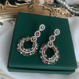 Women Slim Round Face Flower Earrings – Gifts for Her — 5