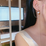 Pearl Temperament Atmospheric Stud Earrings – Special Occasion Gifts — 4