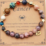 Eight Planets 12 Constellation Bracelet Natural – Jewelry Gift Ideas — 12