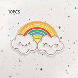 Colorful Cute Fruit Rainbow Patch Hair Clip – Beauty Gifts — 2
