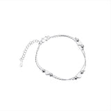 Korean Fashion Heart Bracelet Women's Double Layered – Stylish Gifts — 6