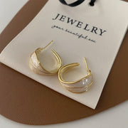 Retro Drip Glazed Round Simple Wild Earrings Women – Gifts for Her — 4