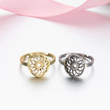 Adjustable Star Moon Stainless Steel Geometric Vintage – Stylish Gifts — 19