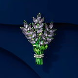 Women's Temperament Fashion Lavender Shape Brooch – Stylish Gifts — 2