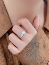Fashion Personalized Opal Ring For Women – Stylish Gifts — 8