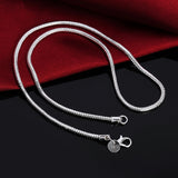 925 Sterling Silver Solid Snake Chain – Useful Gifts — 1