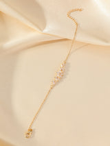 Diamond Flower Leaf Bracelet Niche Temperament – Jewelry Gift Ideas — 10