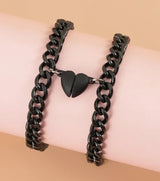 Magnetic Couple Bracelet Suit Cuban Link Chain – Jewelry Gift Ideas — 3