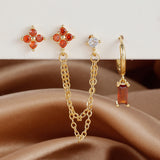 3-piece Set Zircon Birthstone Twelve – Holiday Gift Ideas — 20