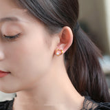 Women's Natural Pearl Earrings – Gifts for Her — 1