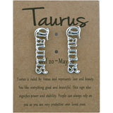 Twelve Constellation English Vintage Alphabet Stud – Stylish Gifts — 2