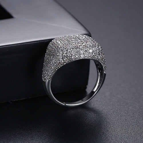 Chaopai Light Luxury Diamond Spinel Ring – Practical Gifts — 1