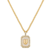 English Letter Fashion Commuter Diamond Necklace – Jewelry Gift Ideas — 8