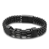 Titanium Steel Men's Bracelet Double-layer – Jewelry Gift Ideas — 7