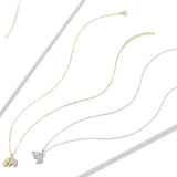 Fashion Zircon Necklace Platinum Plated Sterling – Jewelry Gift Ideas — 3