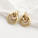 Fashion Gold Color Earrings For Women – Stylish Gifts — 16
