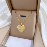 Love Eyes Full Diamond Light Luxury Temperament – Jewelry Gift Ideas — 5