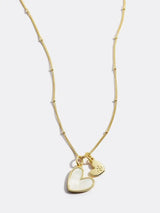 Personalized First Heart-shaped Bead Necklace – Jewelry Gift Ideas — 4