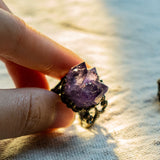 Amethyst Bronze Openwork Air Quality Simple Mouth – Holiday Gift Ideas — 2