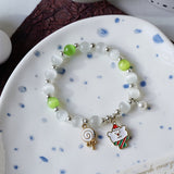 Women's Fashion Pearl And Crystal Beaded Bracelet – Stylish Gifts — 20