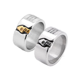 Stainless Steel Punk Prayer Skull Ring – Gift Ideas — 2