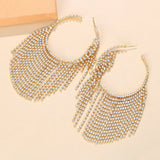 Exaggerated Personality Tassel Rhinestone Ring – Holiday Gift Ideas — 2