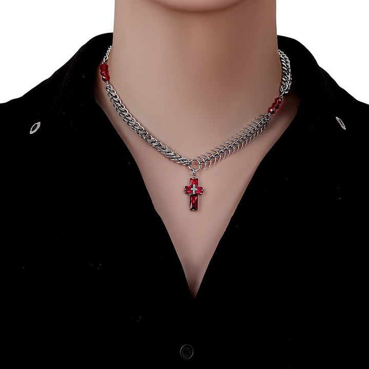 Simple Versatile Cross Titanium Steel Necklace – Jewelry Gift Ideas — 1