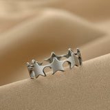 Small Star Adjustable Ring For Women Vintage – Jewelry Gift Ideas — 3