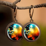 French Time Stone Star Maple Earrings – Stylish Gifts — 8