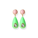 High-grade 925 Color Water Drop Silver Stud Earrings – Birthday Gifts — 8