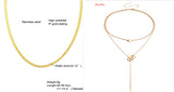 Double Ring Clavicle Chain Tassel Long Stick – Jewelry Gift Ideas — 4