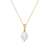 Natural Freshwater Pearl Baroque Oval – Small Gift Ideas — 5