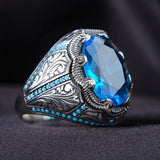 Vintage Pattern Ancient Dual Color Geometric Ring – Holiday Gift Ideas — 6