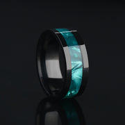 Stainless Steel Shell Ring Titanium Steel Man – Gifts for Him — 4