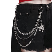 Trendy Punk Metal Personality Three-layer Spider Web – Surprise Gifts — 7