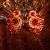 Mid-ancient Vitage 24 Glossy Sweet Fashion Rhinestone – Stylish Gifts — 5
