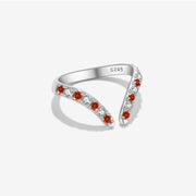 Irregular Design S925 Sterling Silver Open Adjustable – Gift Ideas — 8