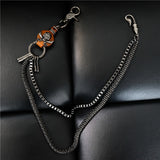Punk Male Hip Hop Phants Zipper Non-mainstream Ghost – Gifts for Him — 3