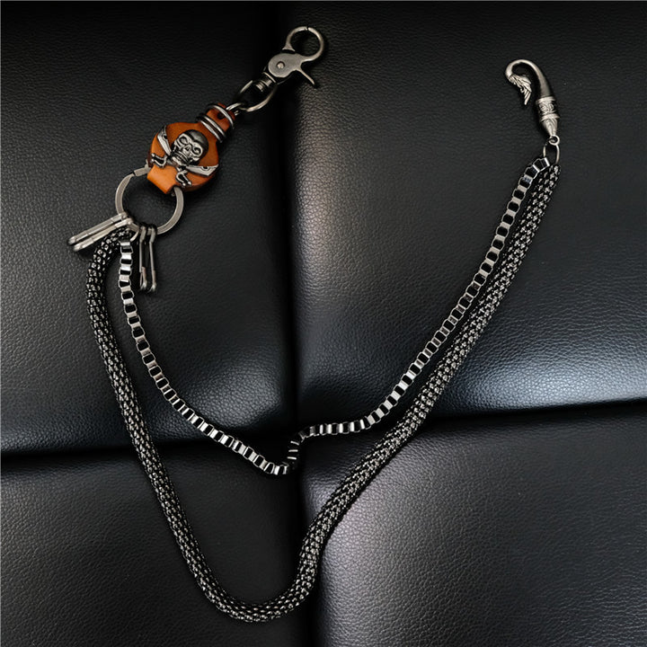 Punk Male Hip Hop Phants Zipper Non-mainstream Ghost – Gifts for Him — 3