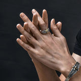 Men's And Women's Fashion Vintage Cross Wing Rings – Stylish Gifts — 1