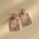 Ins Wind Color Design Girl Cute Simple Earrings – Gifts for Kids — 4