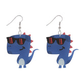 Creative Handmade Acrylic Cartoon Dinosaur Earrings – Stylish Gifts — 11