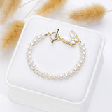 Pearl Bracelet Female Fritillary Butterfly Clover – Jewelry Gift Ideas — 13