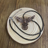 Vintage Black Crow Pendant Necklace – Jewelry Gift Ideas — 5
