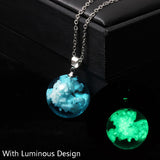 Cloud Transparent Ball Necklace Luminous Design – Jewelry Gift Ideas — 9