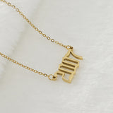 18K Stainless Steel 1990- Year Necklace – Jewelry Gift Ideas — 19
