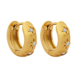 Retro Earrings Elegant Titanium Steel Women – Gifts for Her — 8