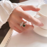 Light Luxury Leopard Head Ring For Women – Gifts for Her — 1